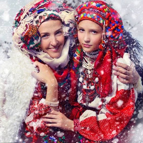 Boho Scarf Wrap Shal Street Fashion Poland/Ukrainian/Czech Rose Ethnic - Picture 8 of 14